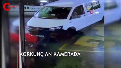 İstanbul’da korkutan görünmez kaza kamerada