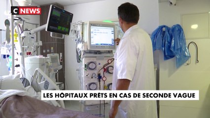 Les hôpitaux prêts en cas de seconde vague