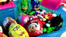PJ Masks Toys M&Ms Surprise Eggs SpongeBob, Doc McStuffins, MLP Pinkie Pie by Funtoys