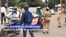 Virus: l'Inde devient le 2e pays du monde en nombre de cas, devant le Brésil