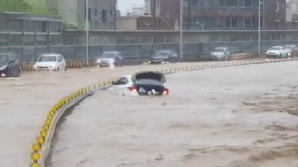 태풍 최근접 시각에 맞물린 출근길...대혼란 / YTN