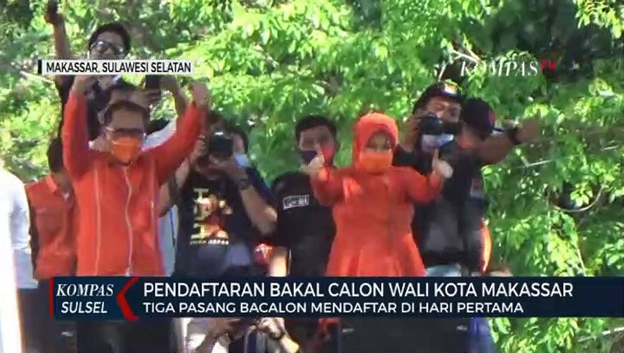 Tiga Pasang Bacalon Mendaftar Di Hari Pertama