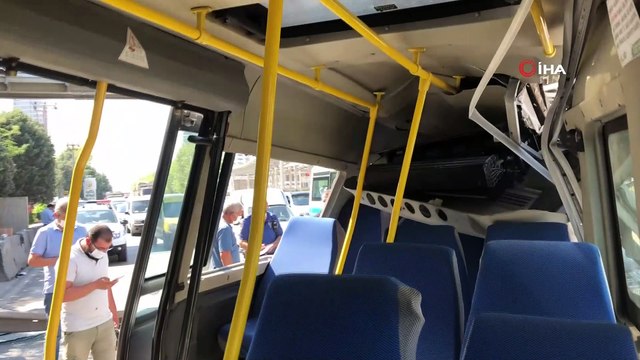 Bursa'da yolcu otobüsü, yolcu minibüsüne çarptı: 10 yaralı