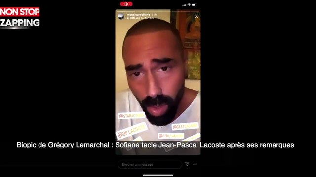 Biopic de Grégory Lemarchal : Sofiane tacle Jean-Pascal Lacoste après ses remarques (vidéo)