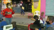 Un camión escuela para dar clases a los niños en Ciudad de México