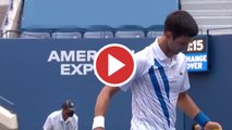 Novak Djokovic descalificado del US Open por agredir a una juez de línea
