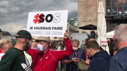 Manifestation contre les mesures Covid: arrestation judiciaire pour un policier blessé