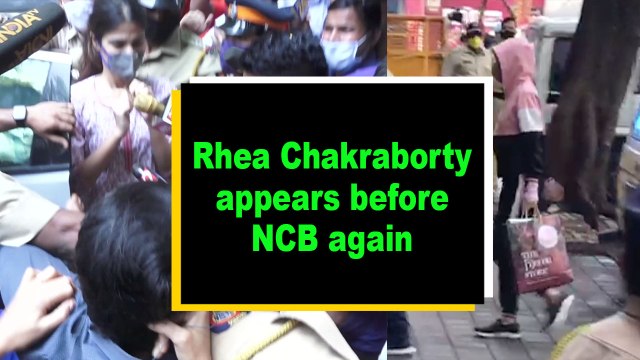 Rhea Chakraborty appears before NCB again