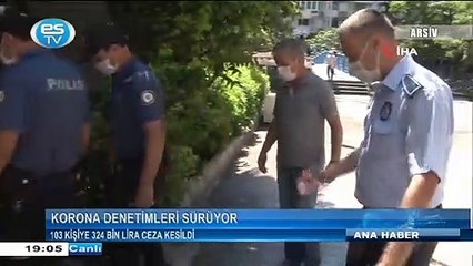 Eskişehir’de 103 kişiye 324 bin lira ceza kesildi