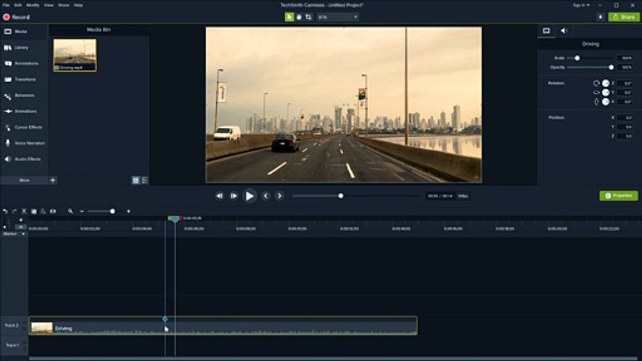 Separate audio from video in Camtasia 2020 | Camtasia Tutorial