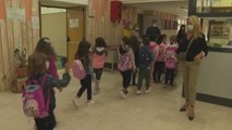 Miles de niños del norte de Italia comienzan las clases