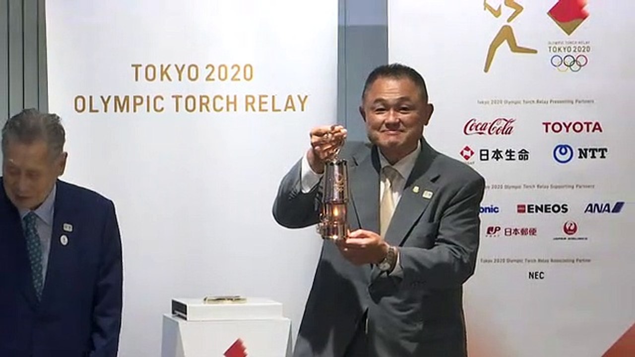 Japan: Olympic flame goes on display in Japan Olympic Museum