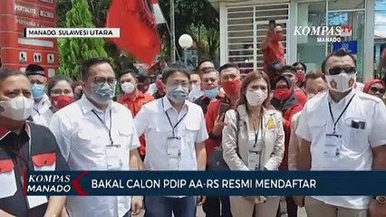 Bakal Calon PDIP AA-RS Resmi Mendaftar