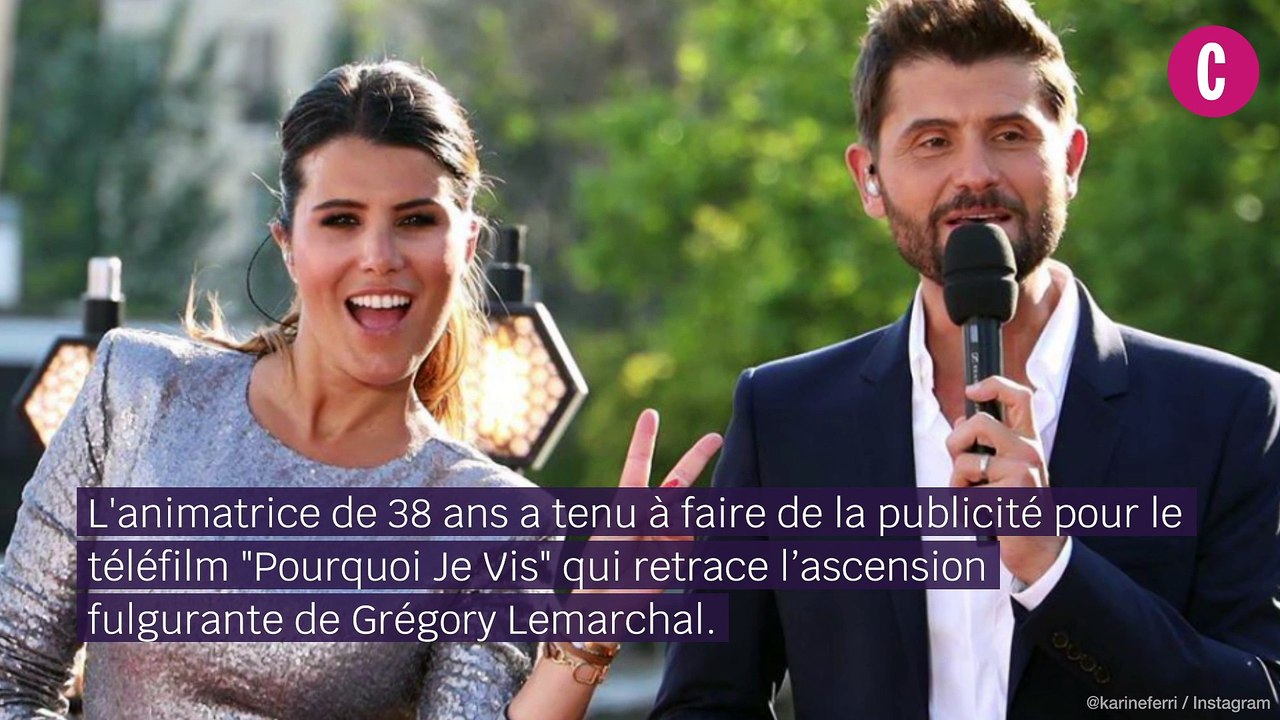 Karine Ferri rend un joli hommage à Grégory Lem...