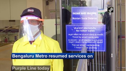 Metro trains back on track across country with Covid-19 precautions