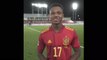Fati explains tribute to sister after first Spain goal
