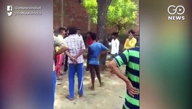 यूपी: तमाशबीन पुलिस के सामने हत्या के आरोपी की पीट-पीटकर हत्या