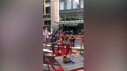 BLM protesters harass diners at restaurant in Pittsburgh