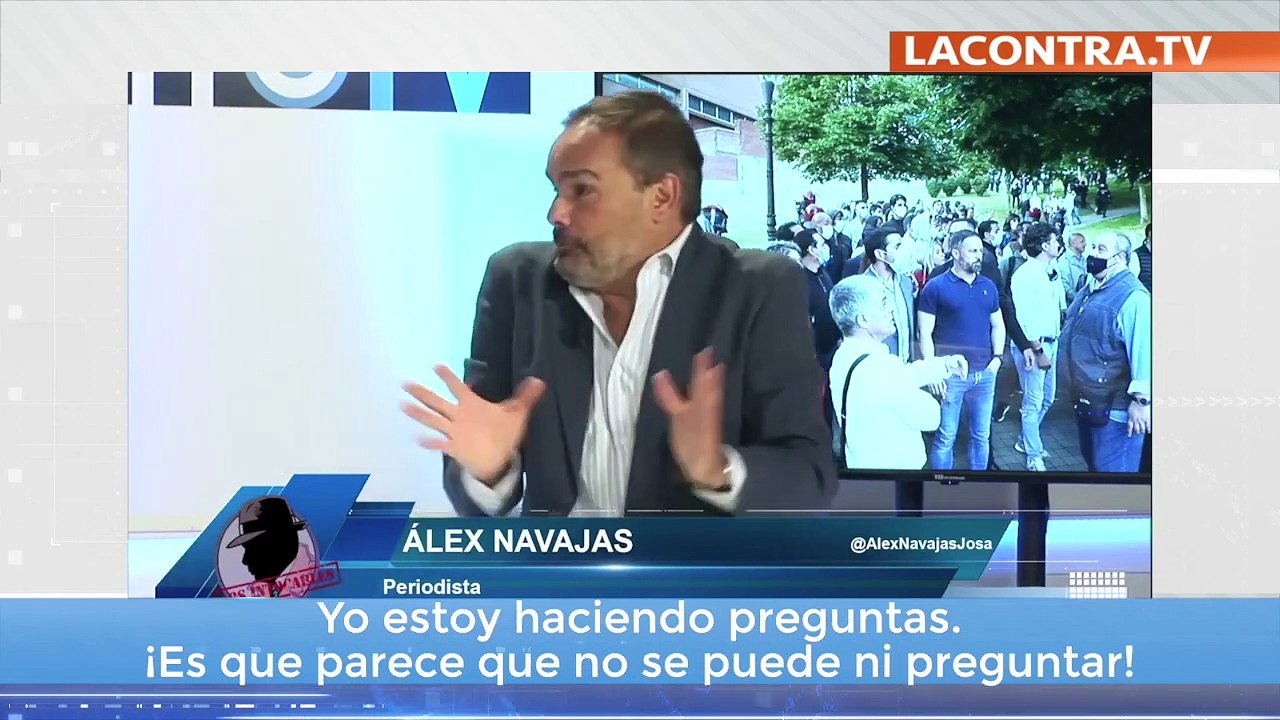 “Eres fascista si te sales del pensamiento único que impone la izquierda”, señala Álex Navajas