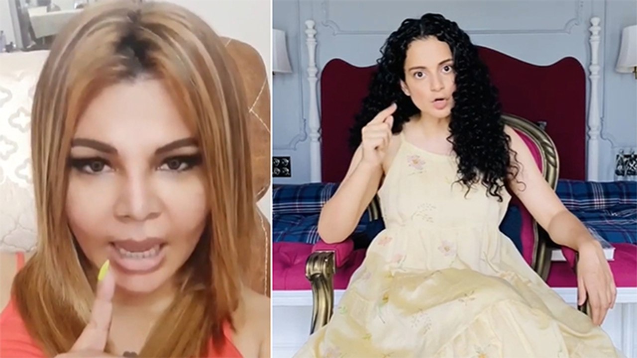 Rakhi Sawant INSULTS And Threatens Kangana Ranaut