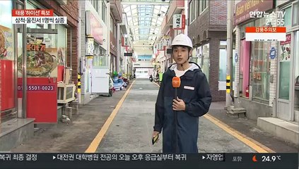 이번엔 큰 피해 없어…상습태풍피해지역 영덕 주민들 안도