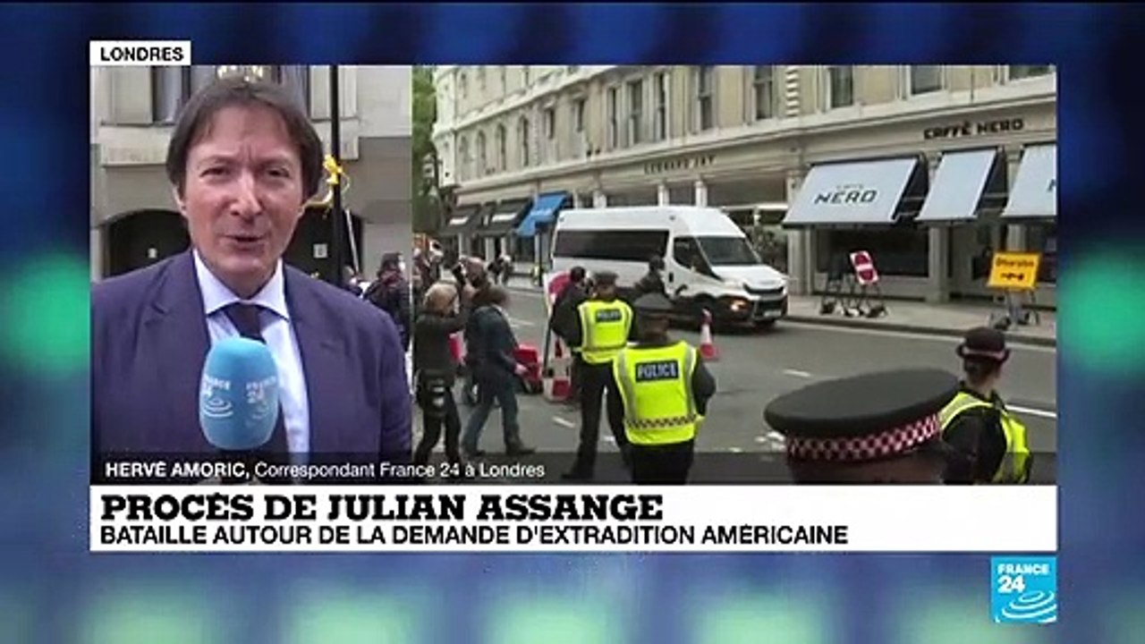 Procès Julian Assange : reprise des débats au tribunal de Londres