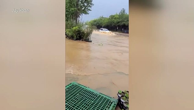 Depois do Japão, tufão atinge península coreana