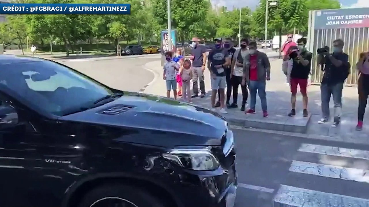 Lionel Messi arrive en premier à l'entraînement