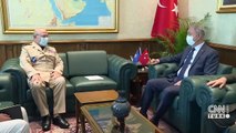 Son dakika... Bakan Akar, NATO Askeri Komite Başkanı ile görüştü | Video
