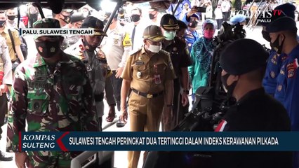 Sulawesi Tengah Peringkat Dua Tertinggi Dalam Indeks Kerawanan Pilkada