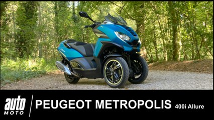 Peugeot Metropolis 400i Allure 2020 Essai POV Auto-Moto.com