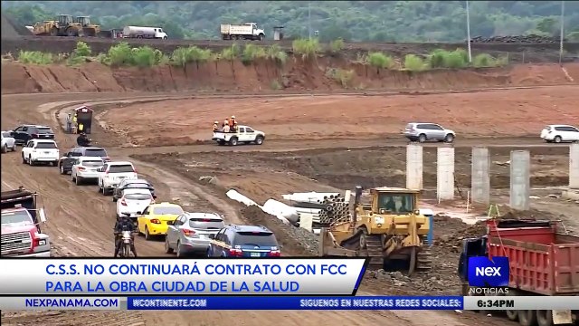 CSS no continuará contrato con FCC para la obra Ciudad de la salud - Nex Noticias