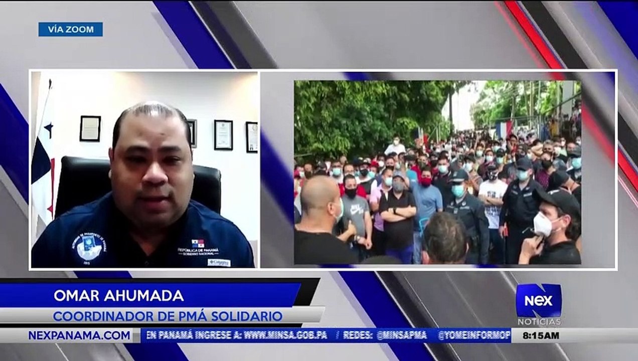 Entrevista a Omar Ahumada, coordinador de Panamá Solidario - Nex Noticias