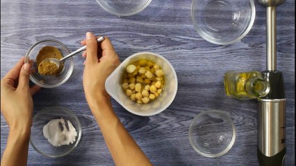 COMO HACER HUMUS DE GARBANZOS