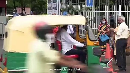 Covid-19: Índia tem Maiores casos comparado ao Brasil