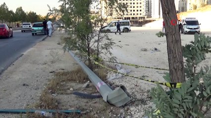 Defalarca takla atan araçtan sağ çıktılar