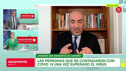 ¿Puedo donar sangre si tuve Covid-19? | Sanamente con el Doctor Elmer Huerta (HOY)