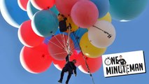 One Minute Man: David Blaine is BACK, This Time Floating Around Holding 52 Helium Balloons