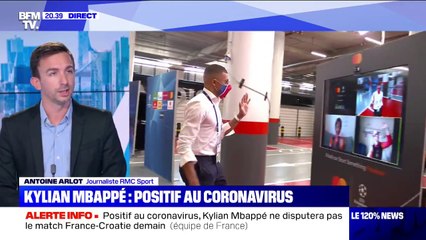 Kylian Mbappé a été testé positif au Covid-19 et ne disputera pas le match France-Croatie mardi