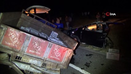 Mardin'de katliam gibi kaza: 6 ölü, 2 yaralı