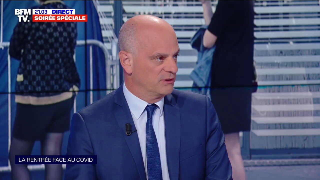 "Les tests salivaires ne sont pas encore pleinement murs et pleinement fiables", selon Jean-Michel Blanquer