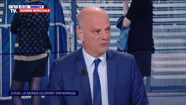 Jean-Michel Blanquer: Une aide de 120 millions d'euros sera débloquée pour le sport, dont une partie ira aux clubs amateurs