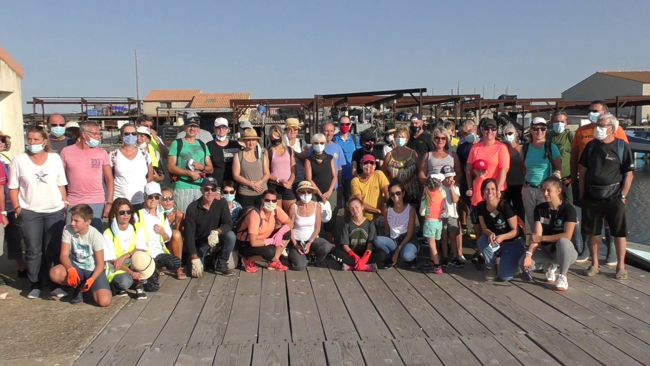 OPÉRATION RAMASSAGE DÉCHETS MÈZE AVEC LE C.P.I.E.