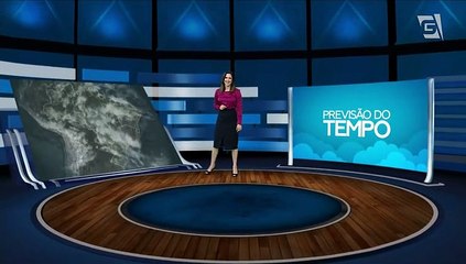 Pretty Weather Girl in Purple Satin Blouse