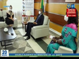 RTG / Double audience du ministre de la santé avec deux diplomates celui de la Turquie et du Liban