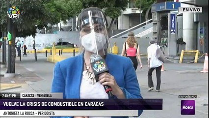 Caracas - Se agudiza escasez de combustible en la región capital - VPItv
