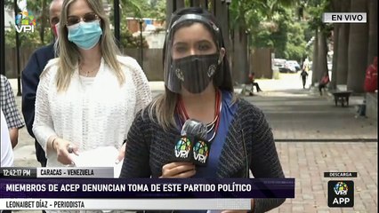 Caracas - Miembros de ACEP denunciaron intervencion del partido por el TSJ - VPItv