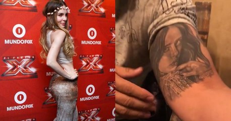 Los famosos que decidieron tatuarse a Belinda en su cuerpo