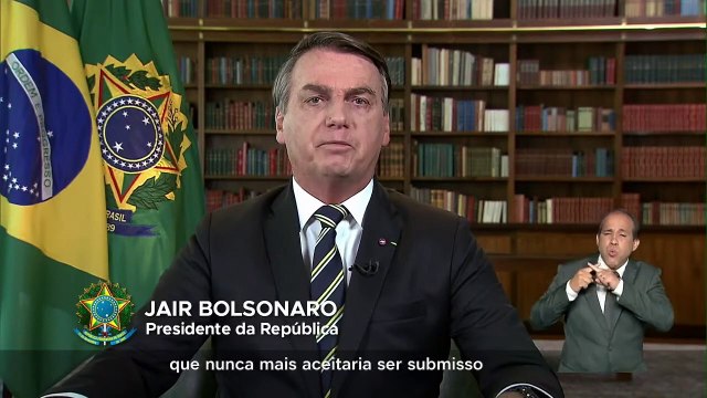 Pronunciamento do Presidente Jair Bolsonaro em Rede Nacional de Rádio e Televisão
