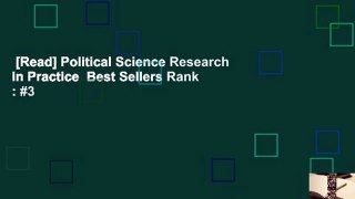 [Read] Political Science Research in Practice  Best Sellers Rank : #3